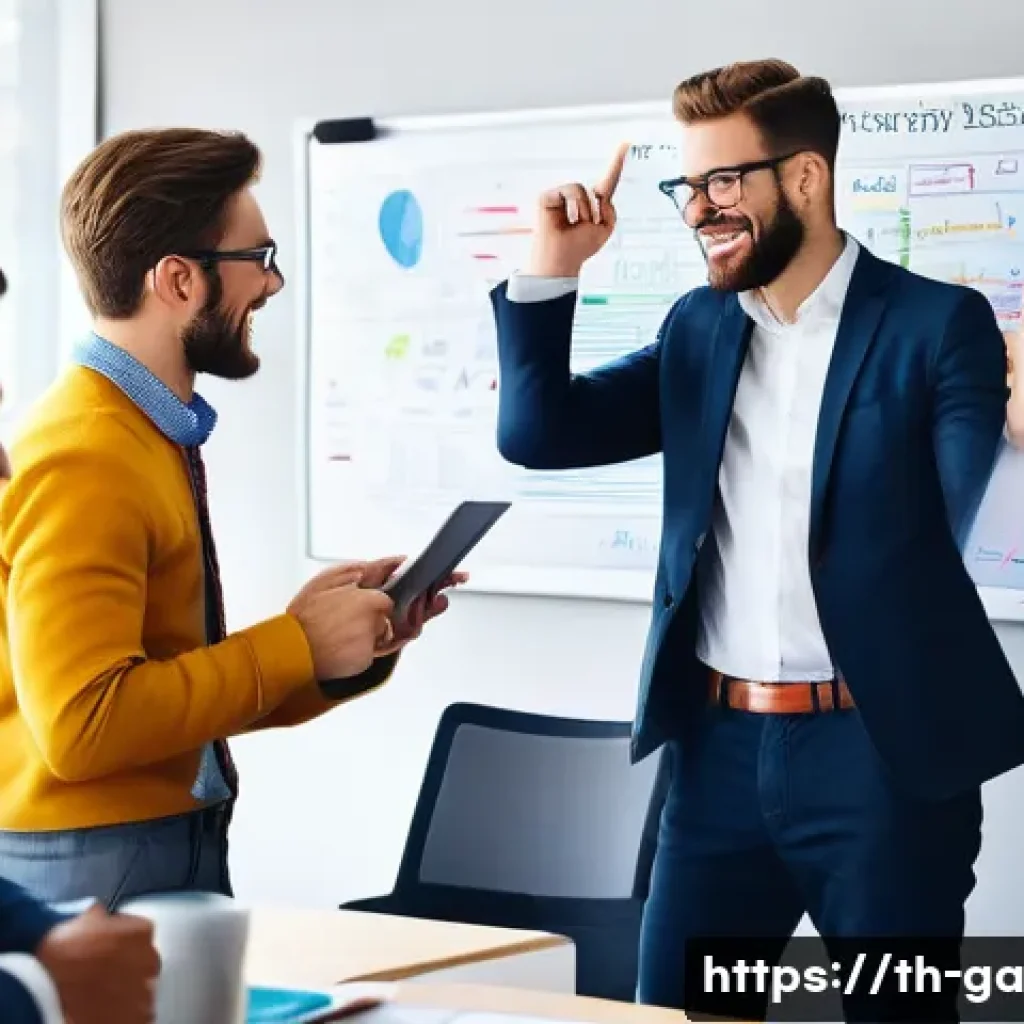 학제간 협력의 장단점 분석 - **Prompt 1: Collaborative Innovation Hub**
    "A vibrant, brightly lit modern office space teeming ...